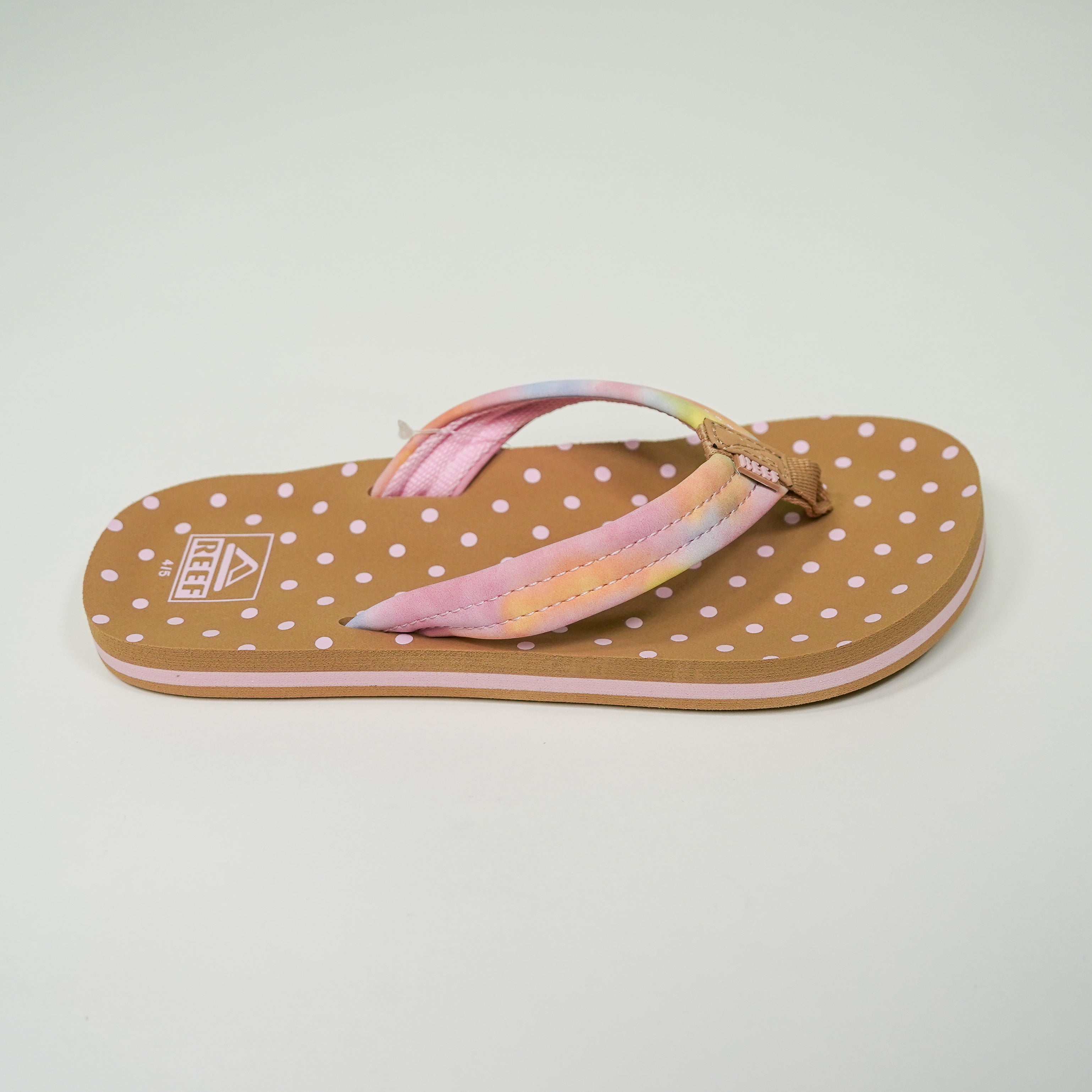 Reef Kids' Ahi Flip Flop In Love Rainbow Reef Kids' Ahi Flip Flop In Love Rainbow